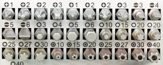 five most common screwdriver types